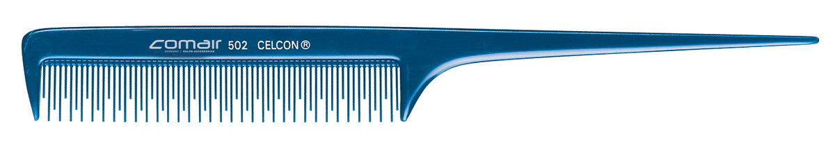 Comair Stielkamm 502 Blue Profi Line mit Toupierzahnung, 20,5 cm