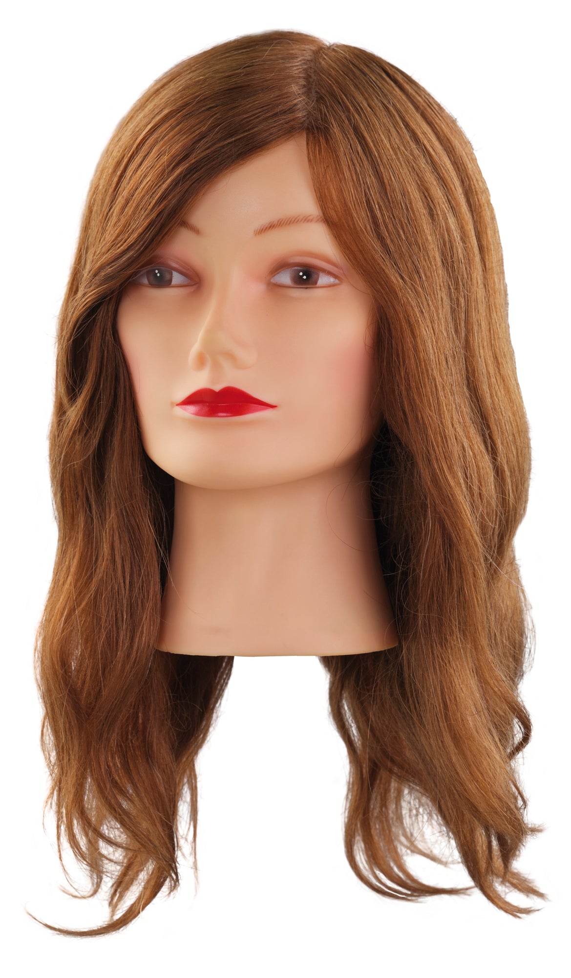 Comair Übungskopf Mia Naturell 40 cm Dunkelblond – Friseuroutlet
