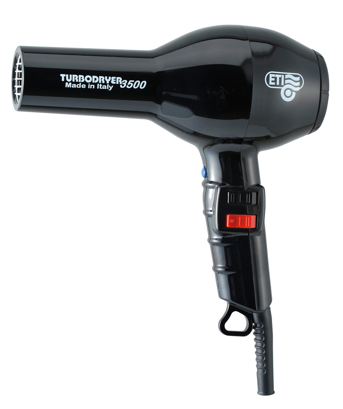 ETI Haartrockner New Magic/Turbodryer 3500 1800/2000W sz AC Motor 2 Düsen 230/240V 50/60Hz – Friseuroutlet