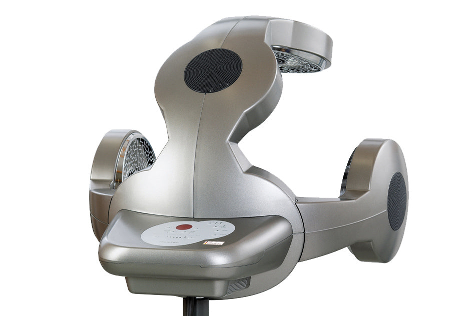 Comair Infrarotstrahler S33 Trockenhaube mit Stativ, titansilber