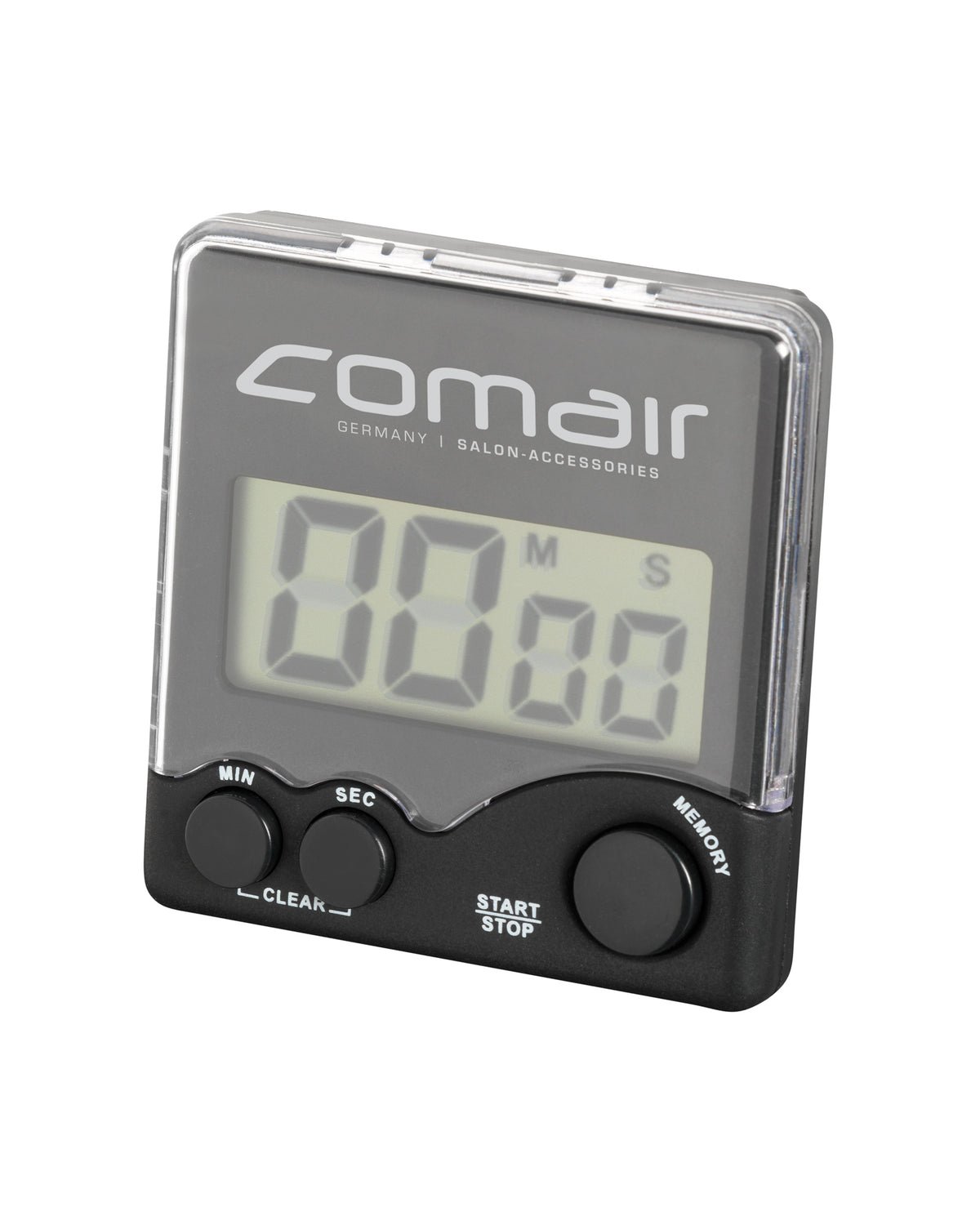 Comair Digitaltimer Clip 0-99 min, inkl. Batterie, schwarz