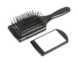 Comair Mini Paddlebrush mit herausnehmbarem Spiegel, 7-reihig
