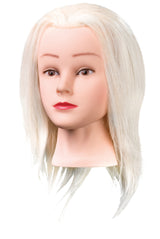 Comair Übungskopf Mary 25 cm weißes Angora Ziegenhaar – Ansicht 2