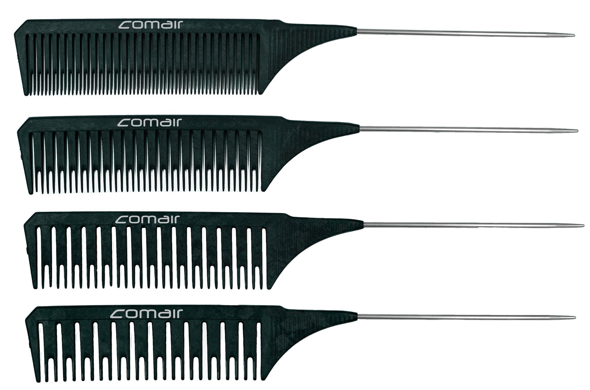 Comair Highlight Kamm 4er Set, Carbon, 22cm – Ansicht 2