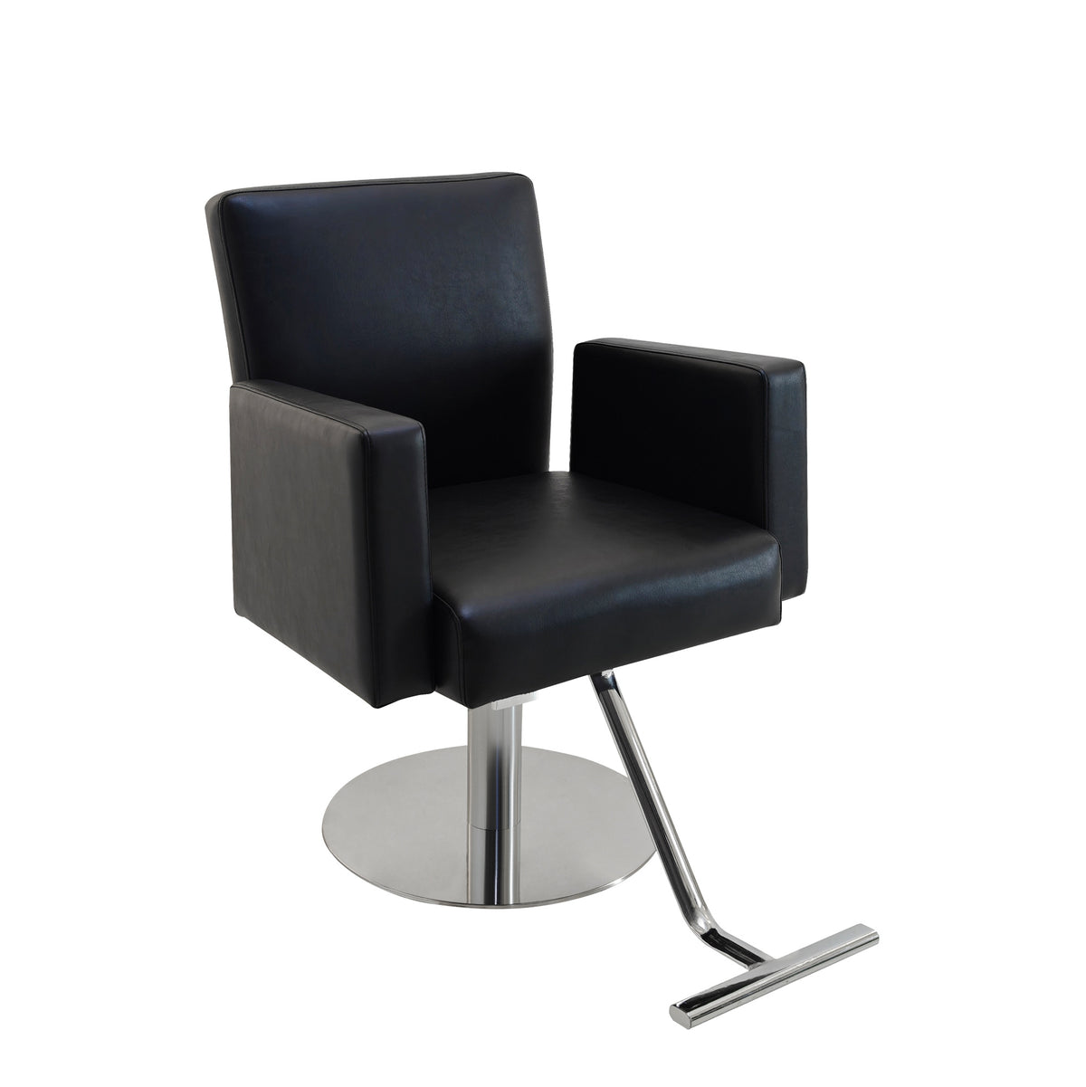 Comair Friseurstuhl BS Davos mit Hydraulikpumpe, Schwarz – Ansicht 2