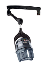 Ceriotti Trockenhaube Equator schwarz Wandarm 2 Geschw – Friseuroutlet