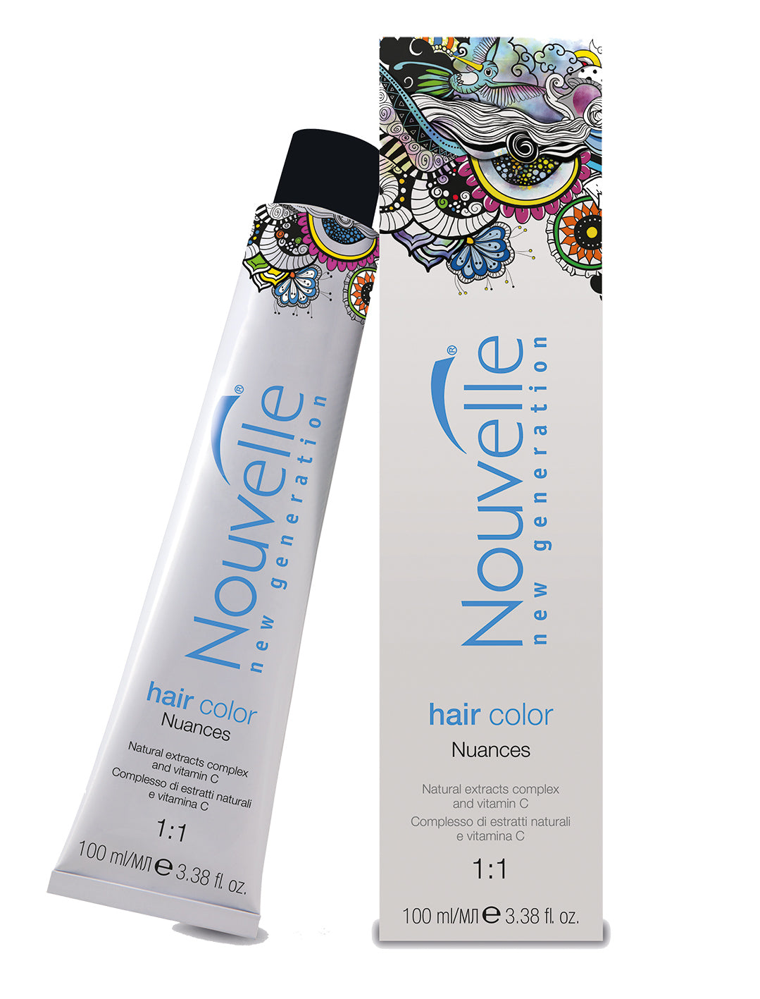Nouvelle 1 schwarz 100ml – Friseuroutlet