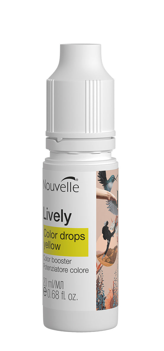 Nouvelle Lively color drops yellow 20m – Friseuroutlet