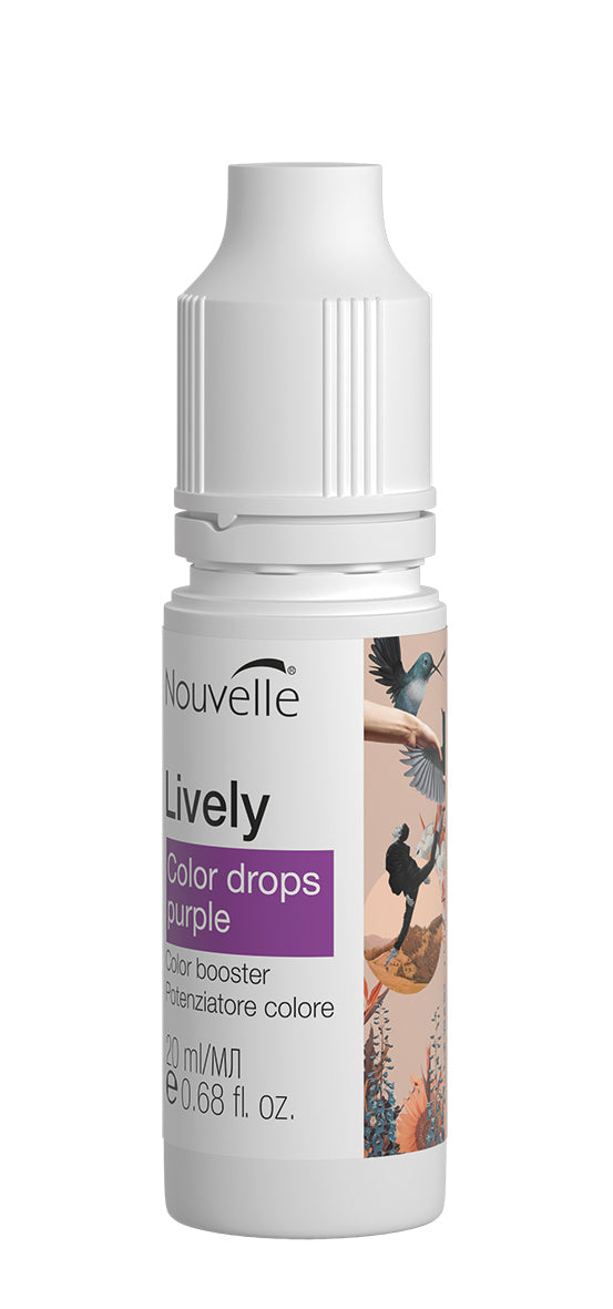 Nouvelle Lively color drops purple 20m – Friseuroutlet