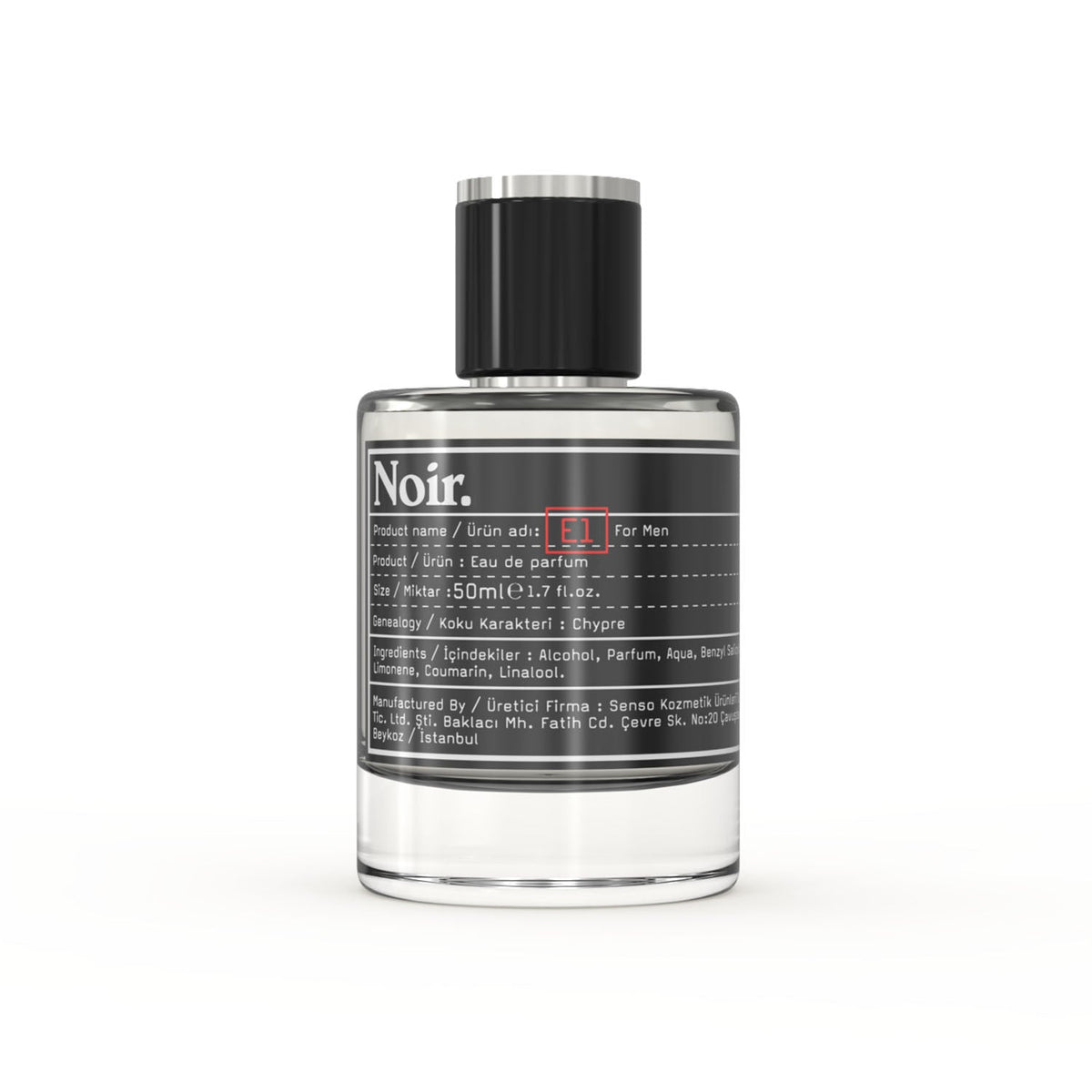 NOIR. E1 Parfum – 50 ml – Friseuroutlet