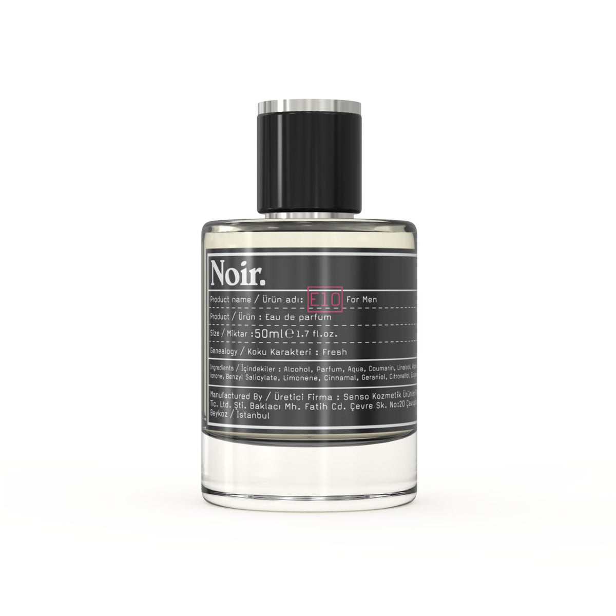 NOIR. E10 Parfum – 50 ml – Friseuroutlet