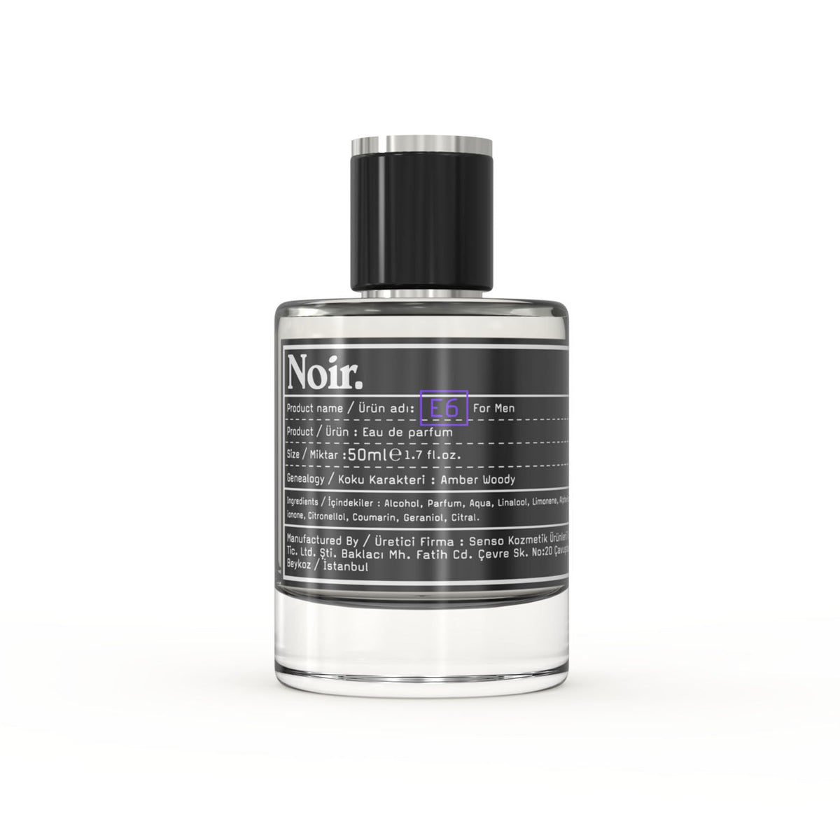 NOIR. E6 Parfum – 50 ml – Friseuroutlet