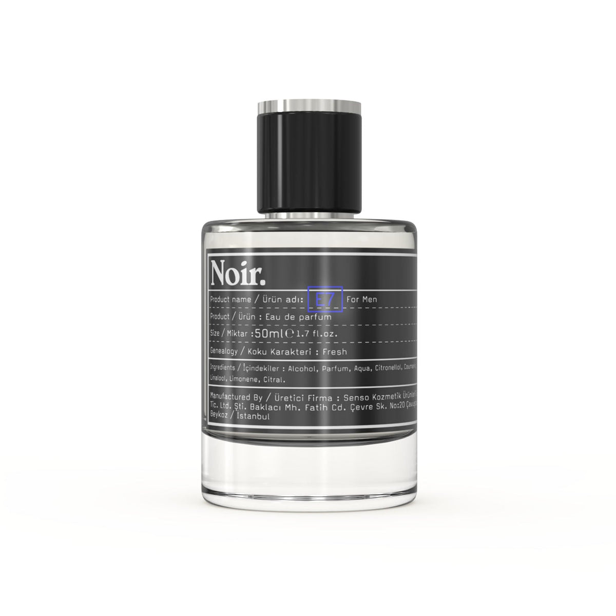 NOIR. E7 Parfum – 50 ml – Friseuroutlet