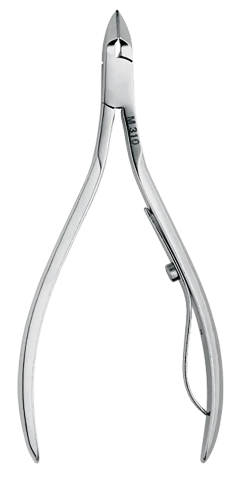 Pfeilring Nagelknipser 8cm vernickelt – Friseuroutlet
