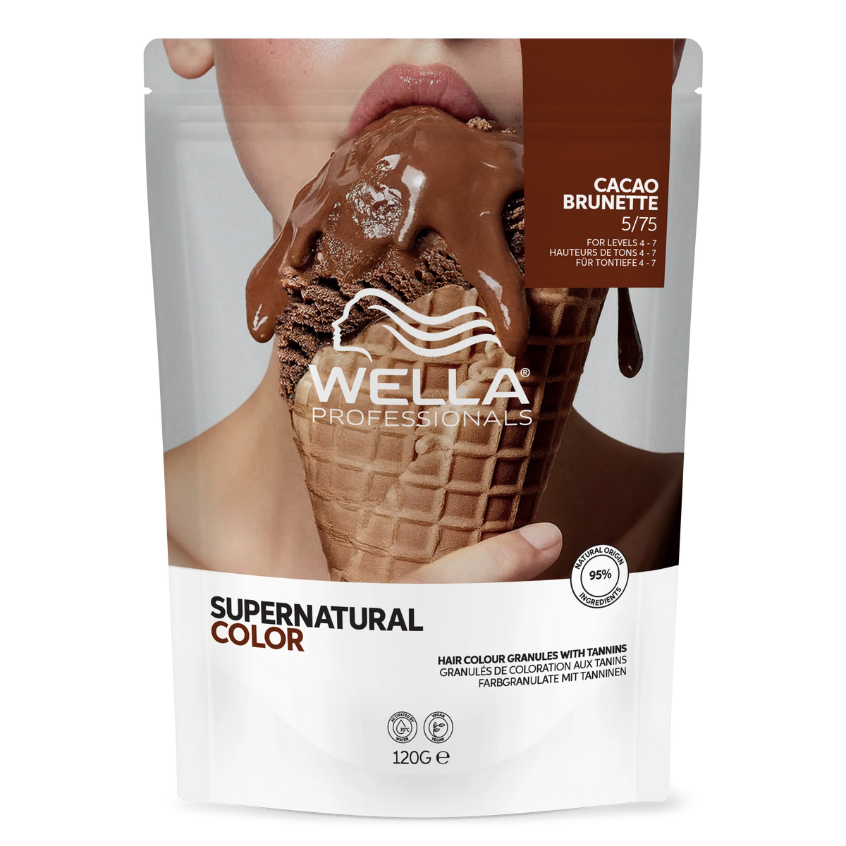 Wella Supernatural Color 5/75 120g Cacao Brunette – Friseuroutlet