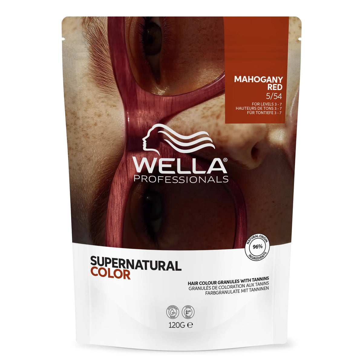 Wella Supernatural Color 5/54 Mahagony Red 120g – Friseuroutlet