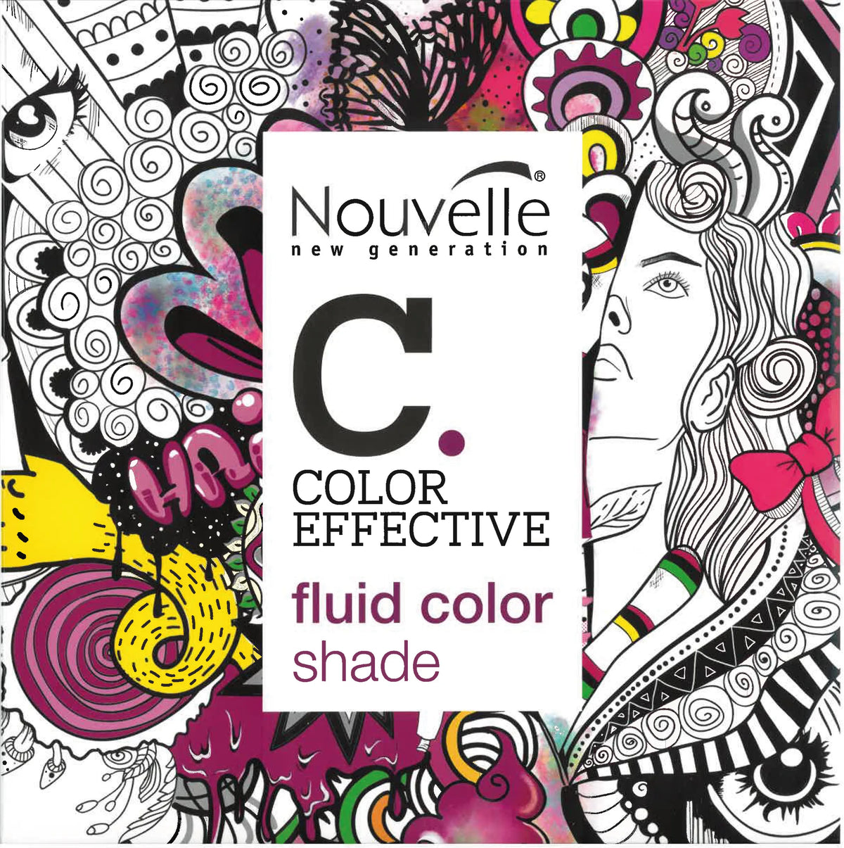 Nouvelle Color Effective Liquid Toner Farbkarte – Friseuroutlet