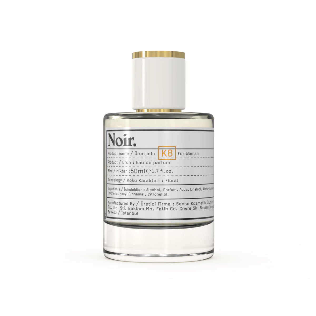 NOIR. K8 Parfum – 50 ml – Friseuroutlet