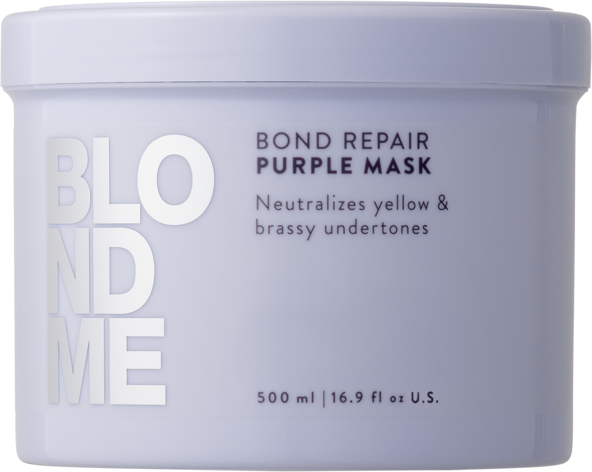 Schwarzkopf Professional Blondme Bond Repair Purple Toning Mask 500 ml