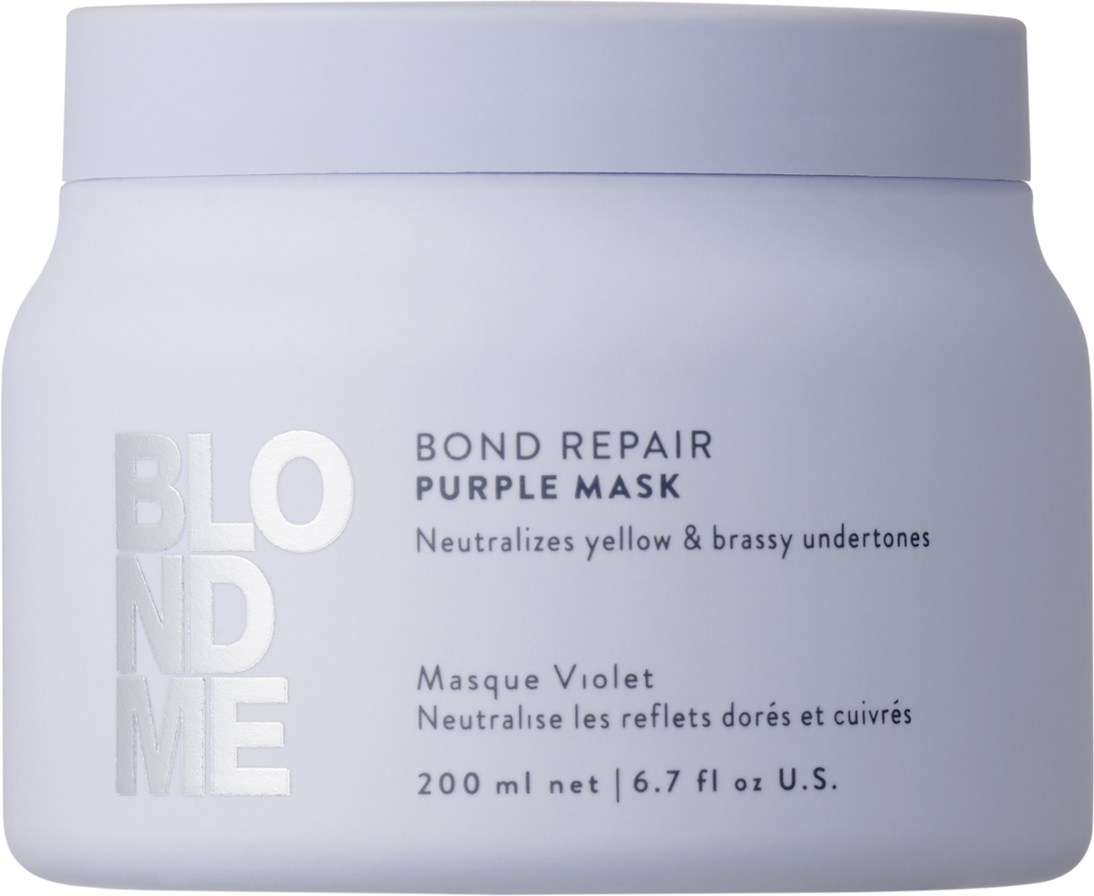 Schwarzkopf Blondme Bond Repair Purple Mask 200 ml