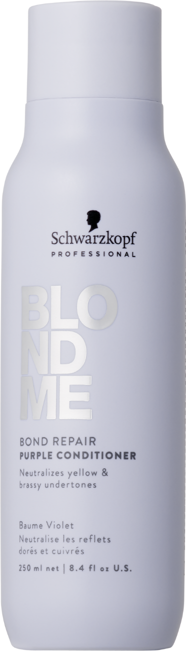 Schwarzkopf Professional Blondme Bond Repair Purple Toning Conditioner 250 ml