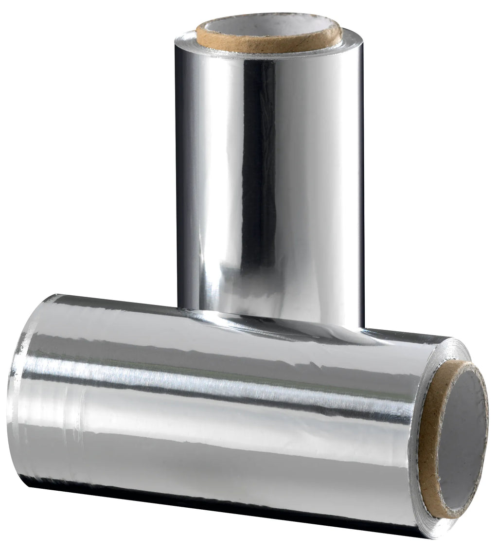 Comair Alufolie Silber – 2 Rollen à 50 Meter, 12 cm breit, 20µ – Friseuroutlet