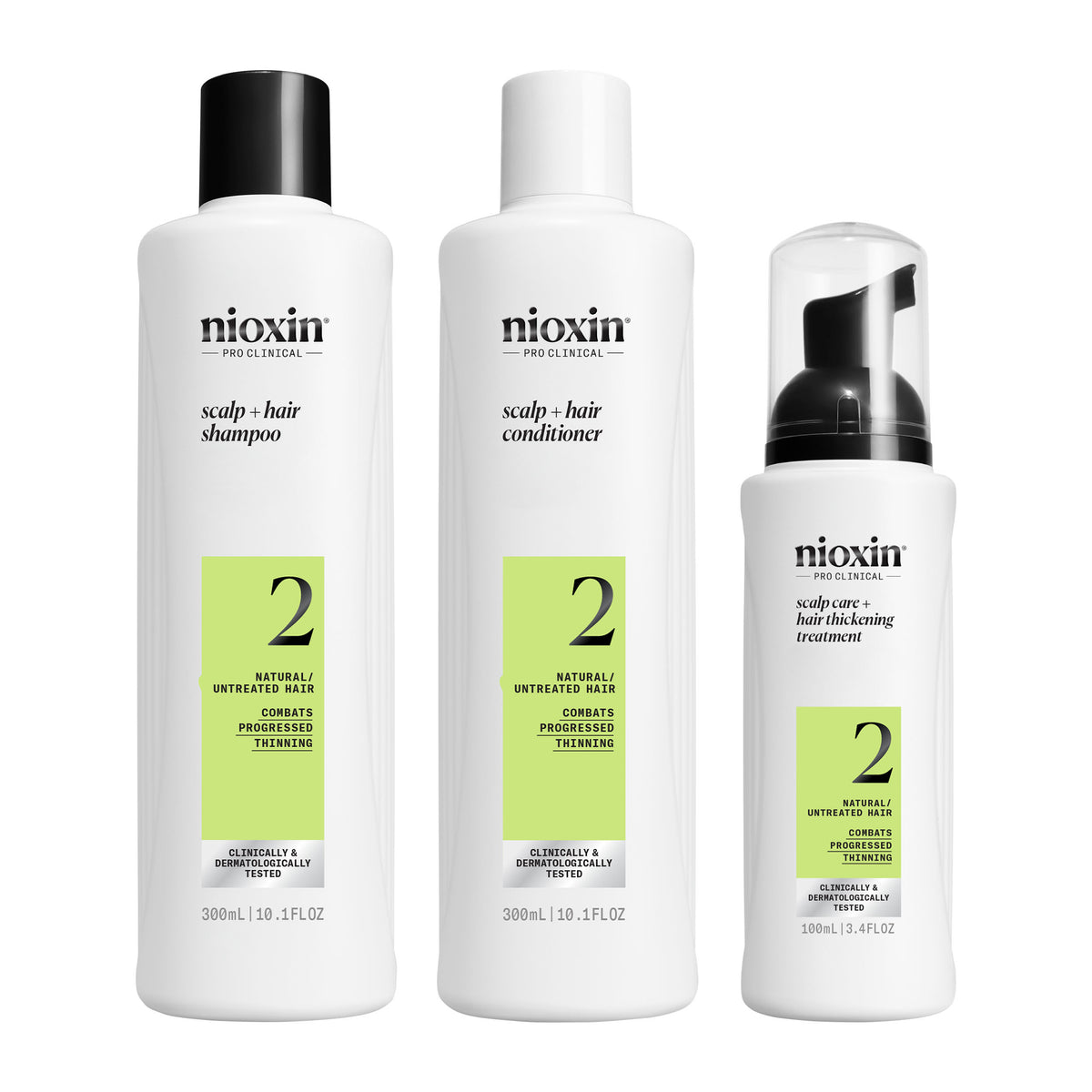 Nioxin Scalp + Hair Thickening System 2 Set